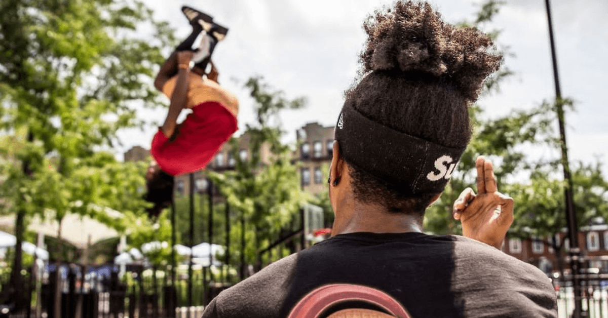 Danseurs de litefeet en action