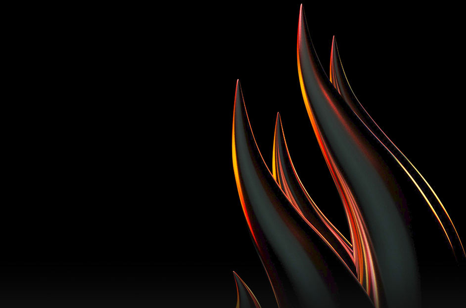 logo les flammes